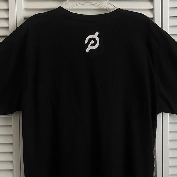 Peloton Century Club 100 short sleeve t shirt Black & White adult medium rare - Picture 8 of 12